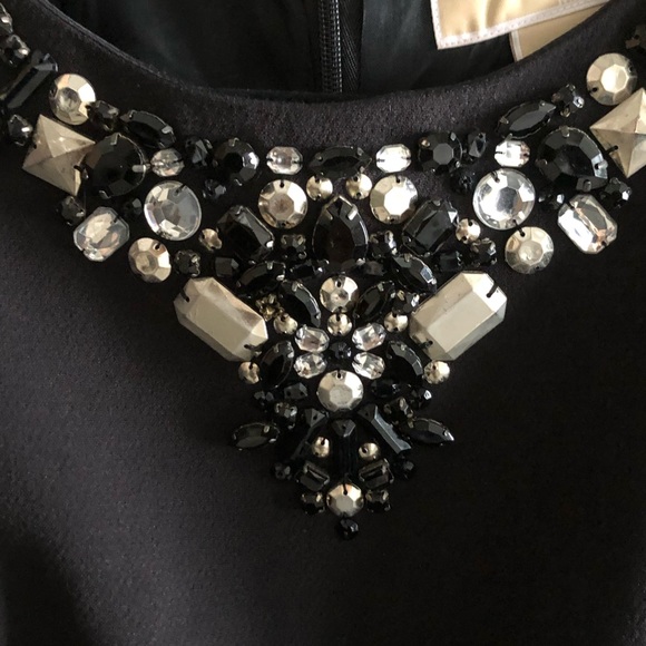 MICHAEL KORS DRESS BLACK WITH JEWELS - Picture 4 of 6